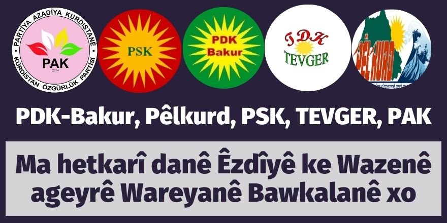 "Ma hetkarî danê Êzdîyê ke Wazenê ageyrê Wareyanê Bawkalanê xo"