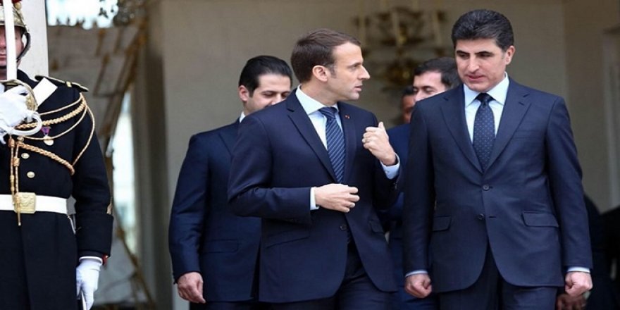 Nêçîrvan Barzanî sibe bi serdaneke fermî diçe Fransa û bi Macron re dicive