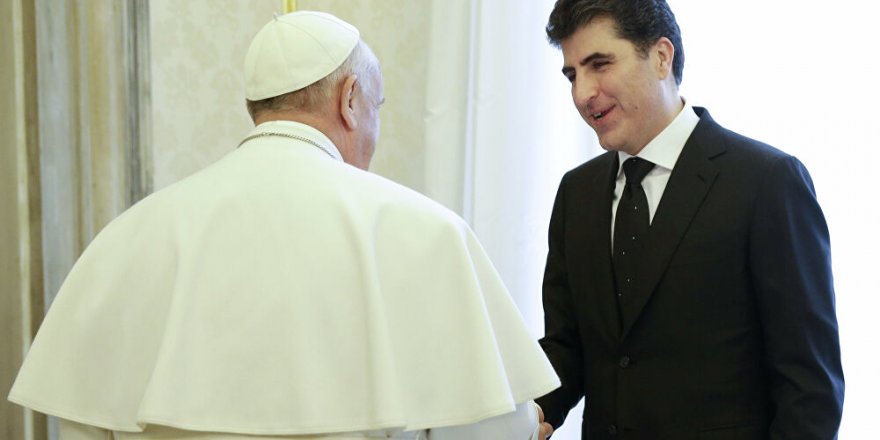 Papa Francis bo Nêçîrvan Barzanî peyamekî şand