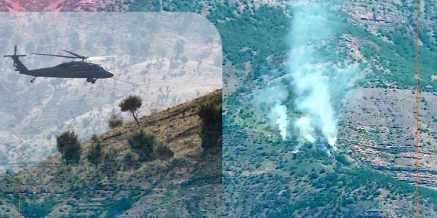 Tirkiyê devera Gelî Hespa li Başûrê Kurdistanê bombebaran kir