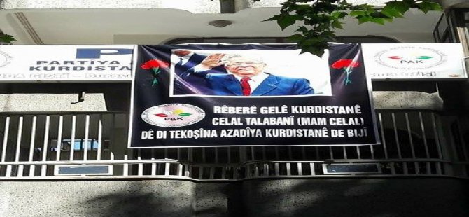 Partîyên Bakurê Kurdistanê şîna Celal Talebanî datînin