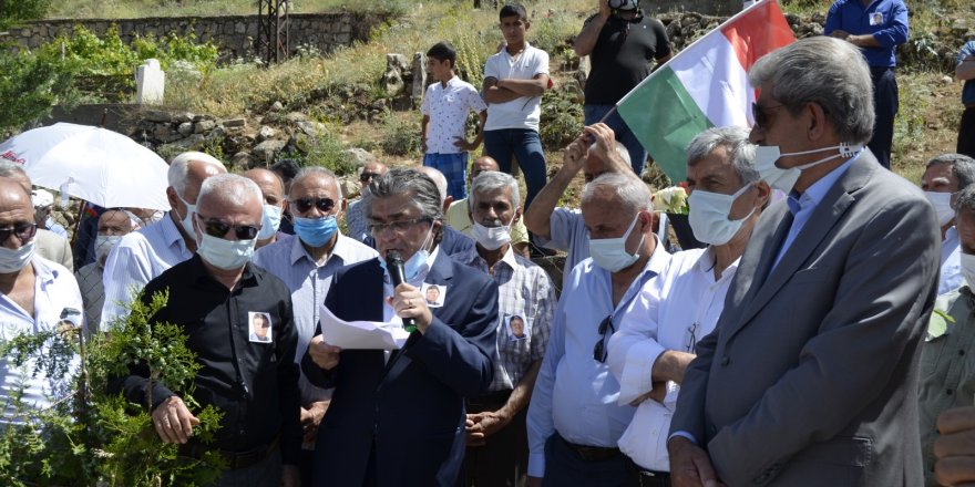 Mustafa Özçelik "Kek Feyyaz Ekmen di dilê me de, di têkoşîna me de dê her  bijî"