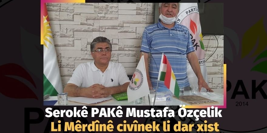 Serokê PAKê Mustafa Özçelik Li Mêrdînê civînek li dar xist