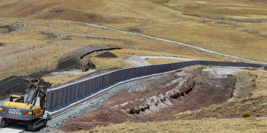 Avakirina dîwarê sînorê navbera Bakûr û Rojhilatê Kurdistanê dewam dike