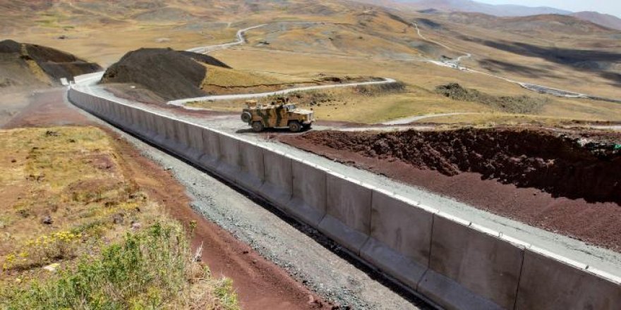 Tirkiyê çêkirina 43 km dîwarê ser sînorên Bakur-Rojhilat temam kir