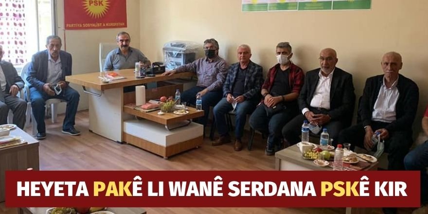 Heyeta PAKê li Wanê Seredana PSKyê kir