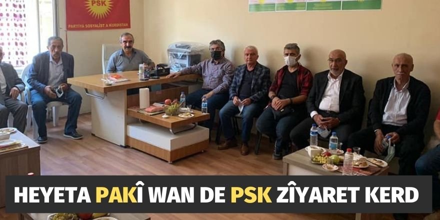 Heyeta PAKî  Wan de PSK zîyaret kerd 