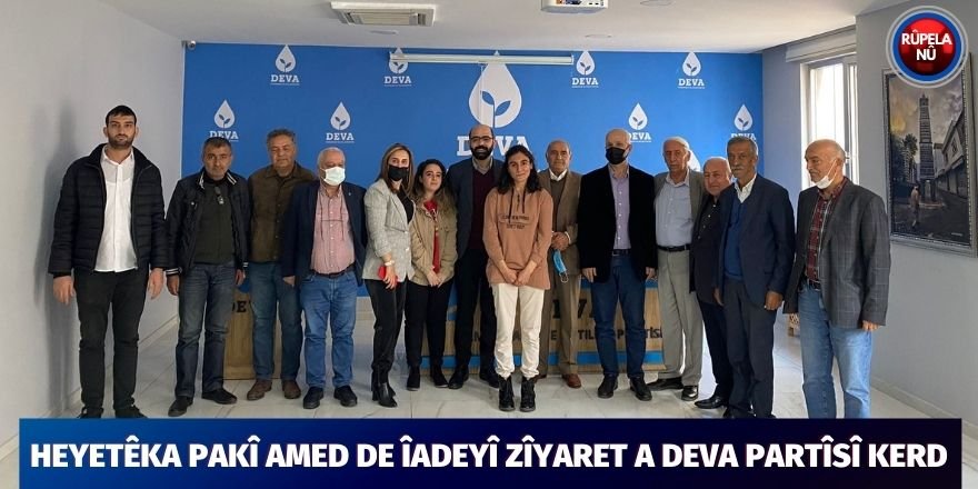 Heyetêka PAKî Amed de Îadeyî Zîyaret a Deva Partîsî Kerd