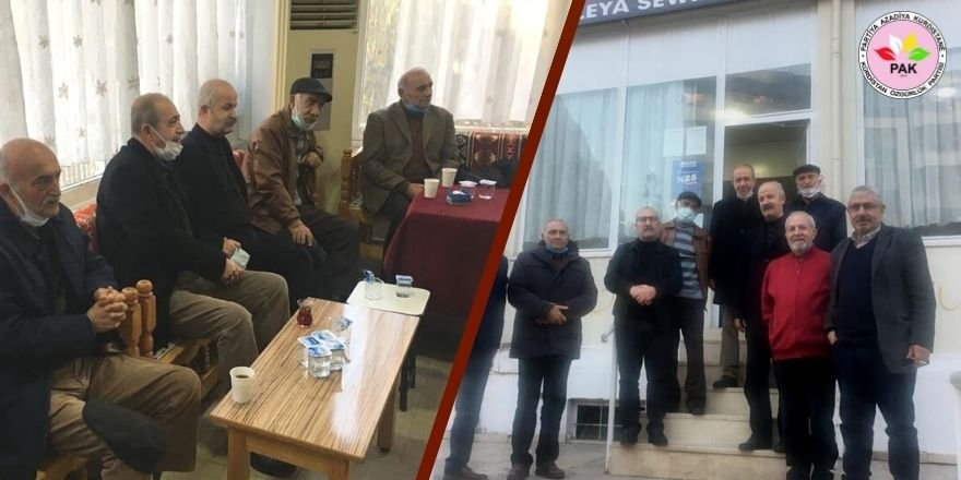 Heyeteke PAKî Amedê de Komeleya Sêwregijan Zîyaret Kerd