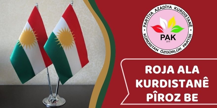 PAK: Roja Ala Kurdistanê Pîroz Be