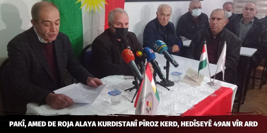 PAKî, Amed de Roja Alaya Kurdistanî Pîroz Kerdr, Hedîseyê 49an Vîr Ard