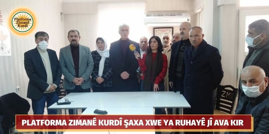 Platforma Zimanê Kurdî şaxa xwe ya Ruhayê jî ava kir