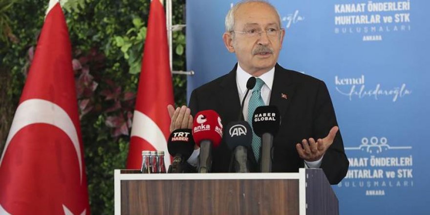 Kiliçdaroglu: Ez ji peyva 'Kurdistanê' aciz im