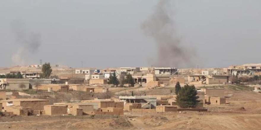 Artêşa Tirkiyê gundên Bab, Minbic û Girê Spî topbaran kir