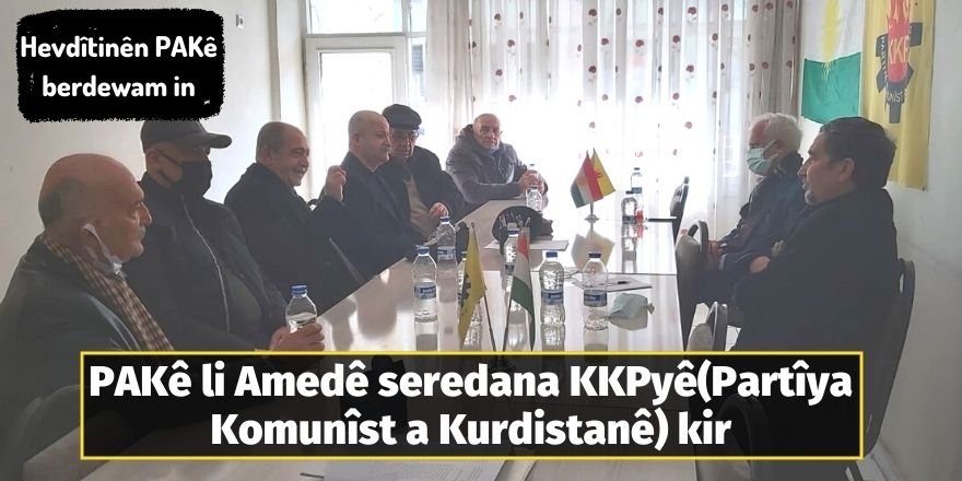 PAKê li Amedê seredana KKPyê(Partîya Komunîst a Kurdistanê) kir