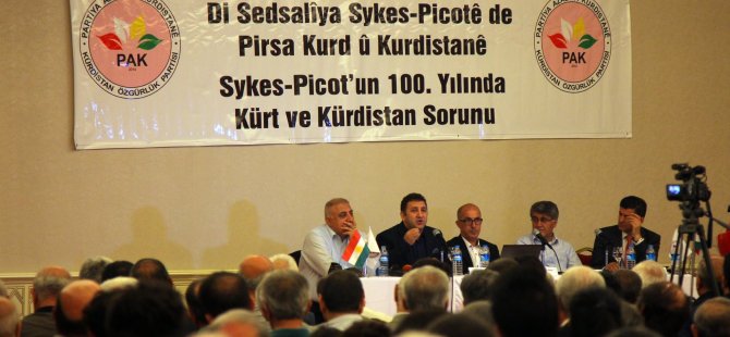 ”Ji Sykes-Picotê re na, ji  ji azadî û dewletbûna Kurdistanê re erê"