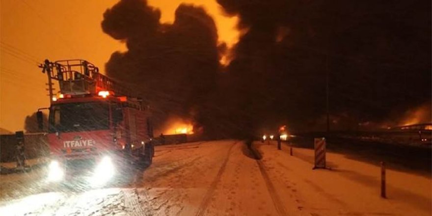 Boriya petrola Kurdistanê li aliyê Tirkiyê teqiya