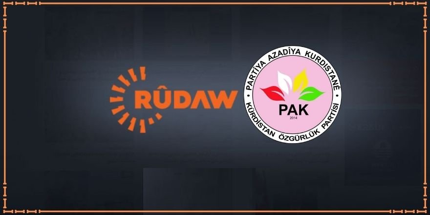 PAK: Em li Rojavayê Kurdistanê qedexekirina Rudaw TVyê protesto dikin