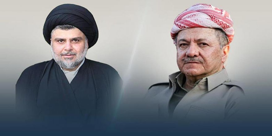 Muqteda el Sadr telefona serok Barzanî û lîderên Iraqê kir