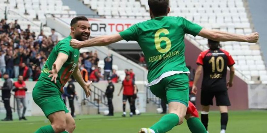 Amedspor bi 3-1 tîma 24 Erzincanspor têk bir