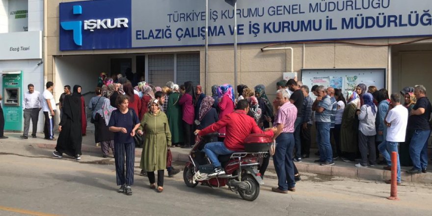 Li gorî TUIKê rêjeya bêkariyê di asta herî nizm ya 8 mehên dawî de ye