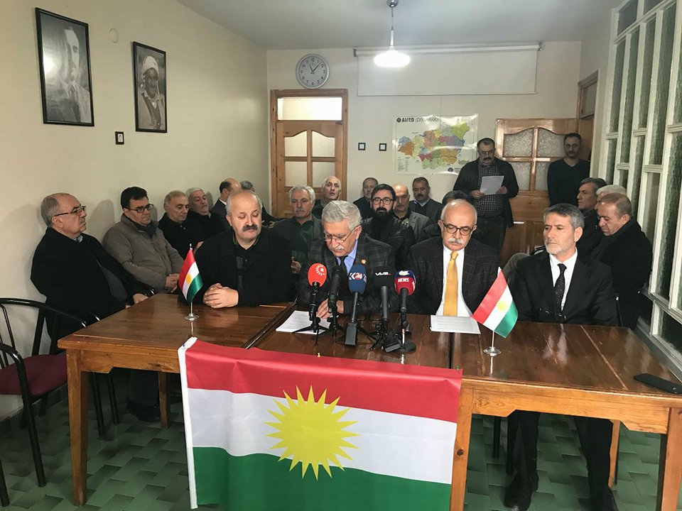 Hereketa Azadî, PAK, PDK-Bakur, PSK Êrîşa li ser Efrînê protesto kirin