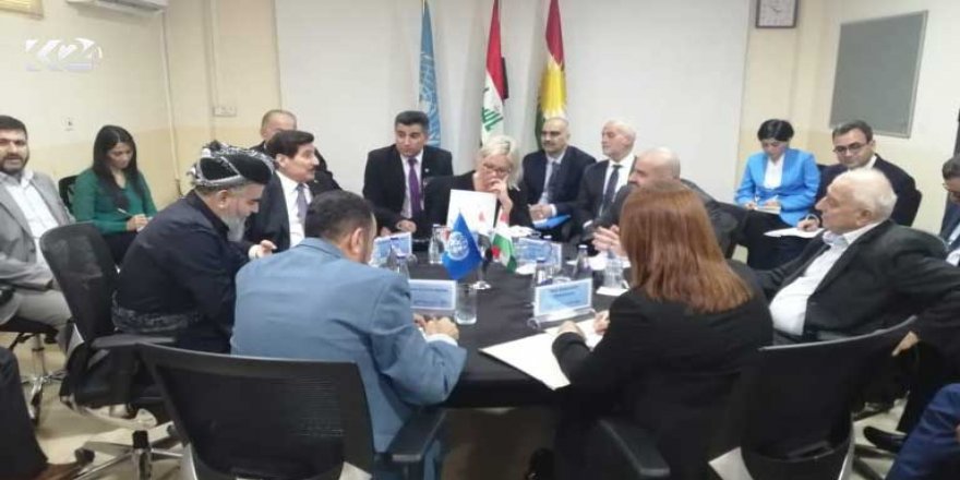 Plasschaert careke din ligel aliyên siyasî yên Kurdistanê dicive