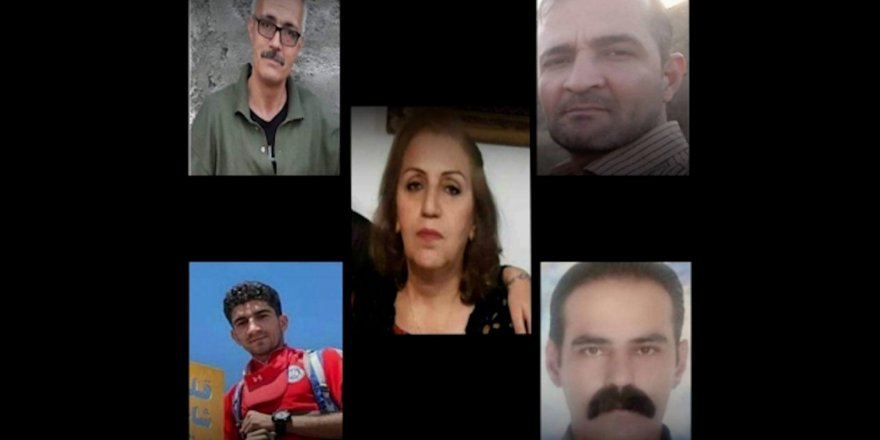 Rejîma Îranê cezayê girtîgehê li pênc çalakvanên sivîl ên Kurd birî