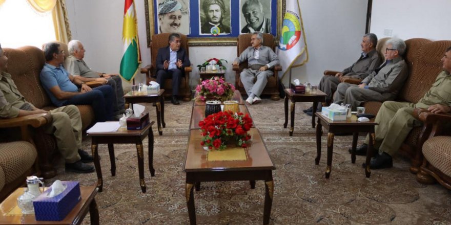 Şandeke PAKê li Başûrê Kurdistanê Seredana Partiya Demokrat a Kurdistana Îranê kir