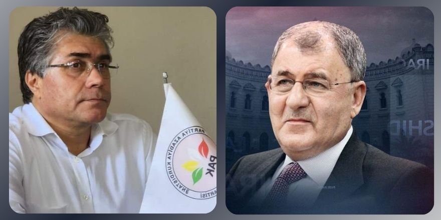 Serokê PAKê  Mustafa Ozçelîk, ji Serokkomarê Iraqê Latîf Reşîd ra peyameke pîrozbahîyê şand