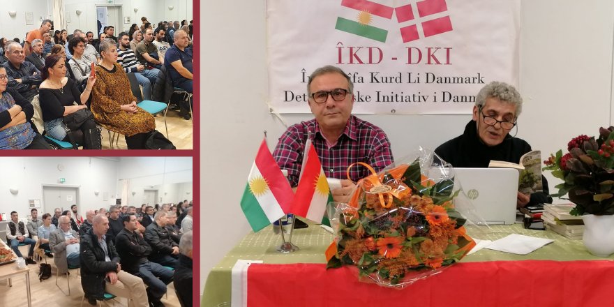 Li Kopenhaginê danasîn û wajo/îmze kirina pirtûkekî helbestan