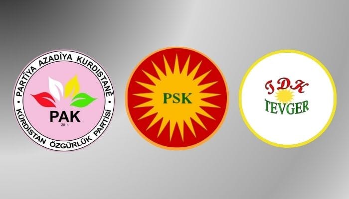 PAK, PSK û TDK-TEVGERê êrîşên Tirkîyeyê û yên Îranê şermezar kirin