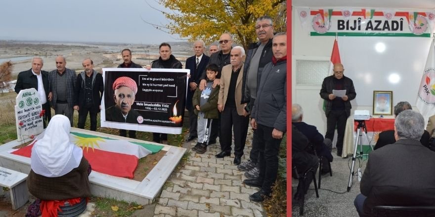 Şaxa Batmanê ya PAKê di salvegera duyemîn de Melle İmadeddin Yetiz bibîranî