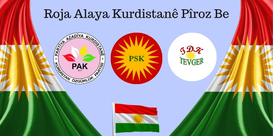 Werin em Roja Alaya Kurdistanê bikin destpêka hevkarîyeke neteweyî û demokratîk!