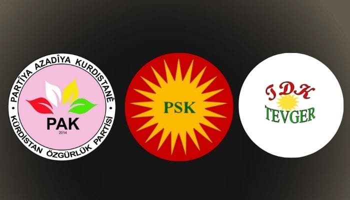PSK, TDK-TEVGER, PAKê alîkarîyên xêrxwazan gîhandin mexdûrên 4 gundên Îslahîyeyê
