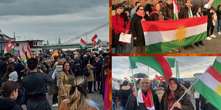 NEWROZ, li Ewropa bi şîara JIN JIYAN AZADÎ hatin pîroz kirin