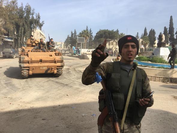 Medyaya Tirk: ASA kete navenda Efrînê
