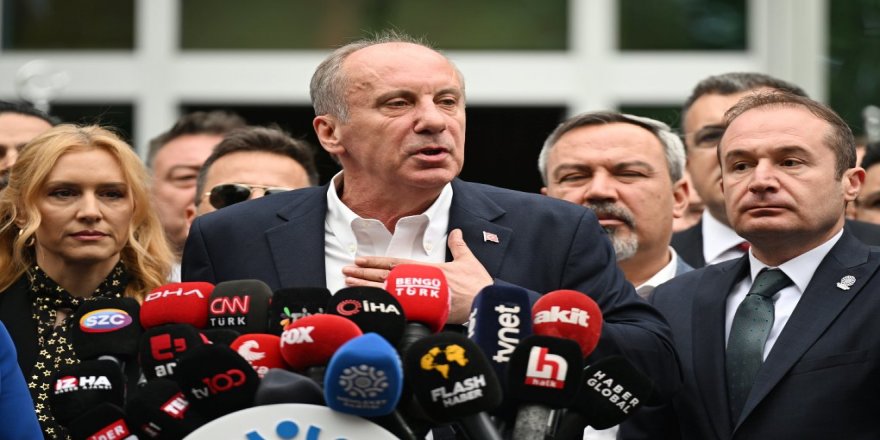 Muharrem Inceyî namzedîya xo peyser ante