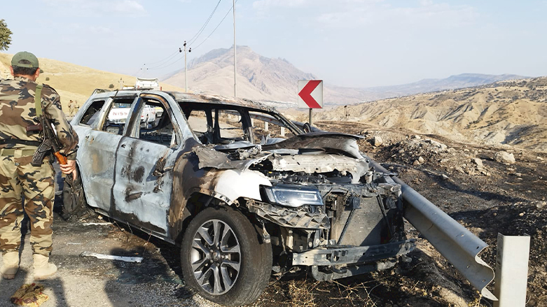 Dije Terora Kurdistanê: Tirkiyê li Silêmaniyê du otomobîlên PKKê kirin armanc