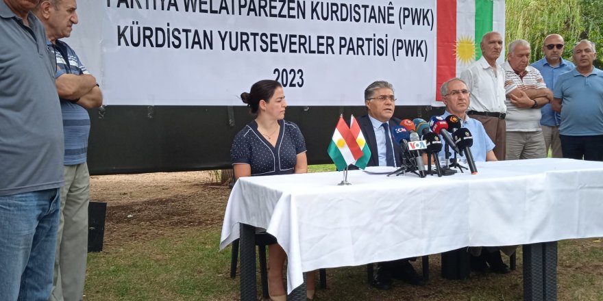 Em mizgînîya ava kirina Partîya Welatparêzên Kurdistanê(PWK) bi raya giştî re parve dikin!