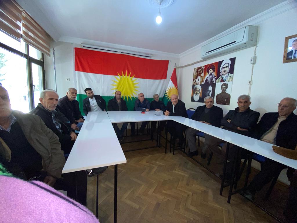 Li Amedê di derbarê seredana heyeta PWKyê ya Başûrê Kurdistanê de civîna agahdarîyê