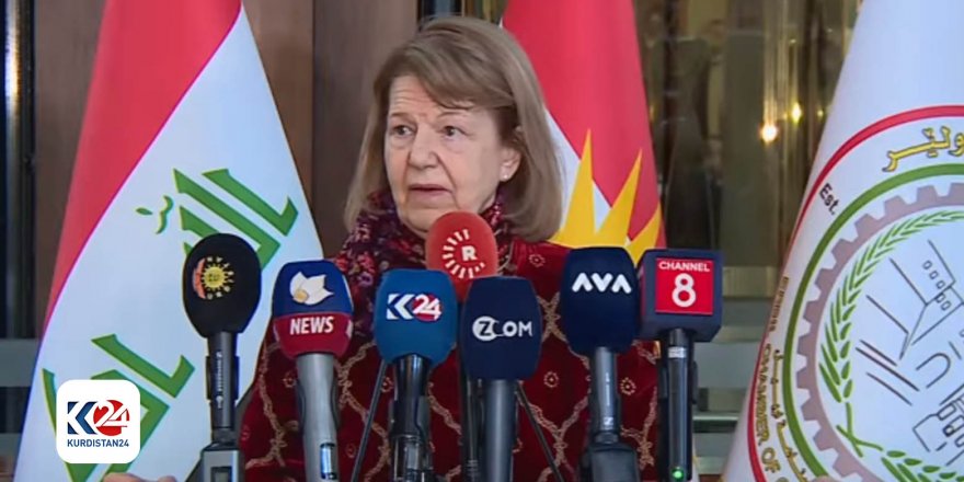 Emma Nicholson: Odeya Bazirganî ya Hewlêrê ji bo welatan bûye mînakek