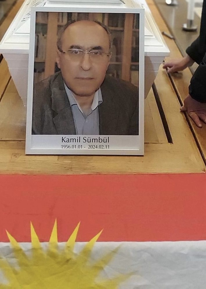 Welatparêzê Kurd Kamil Sumbul îro li Stockholm spartin axê