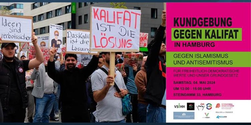 Almanya - Civaka Kurd li dijî xîlafetê mîtîngekê li dar dixe