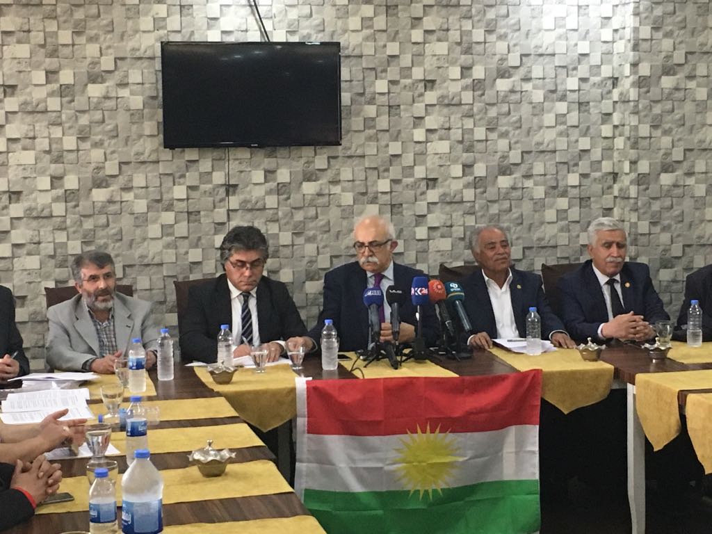 'Tifaqa Kurdistanî ya ji bo Hilbijartinê' hate ragihandin