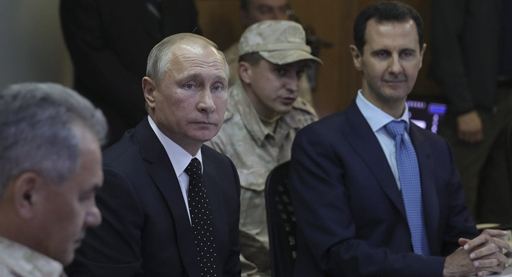 Putin û Esad li Soçiyê civiyan