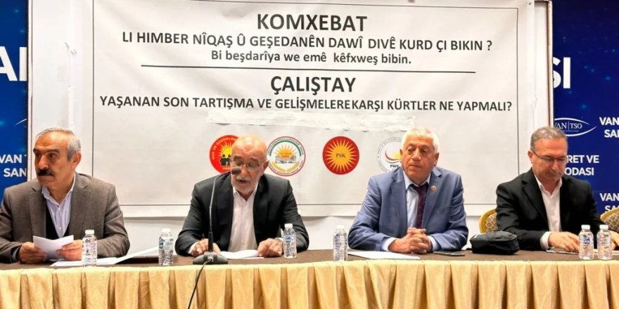 HAK-PAR, PDK-BAKUR, PSK, PWK:  Divê mafên neteweyî yên gelê kurd bê şert bê naskirin
