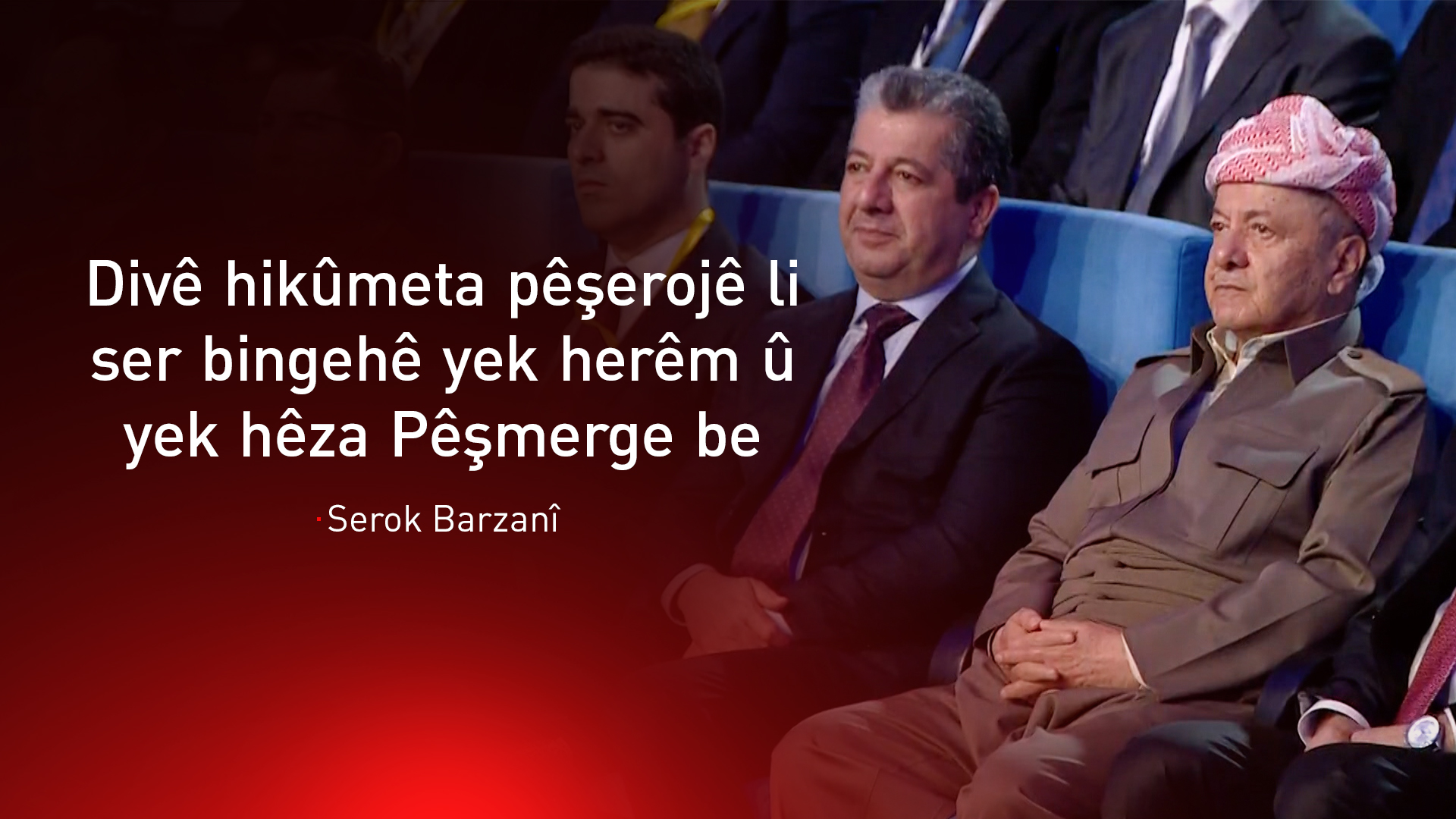 Serok Barzanî: Me hewl da aliyên Rojavayê Kurdistanê yek bixin û danûstandinê ligel Şamê bikin