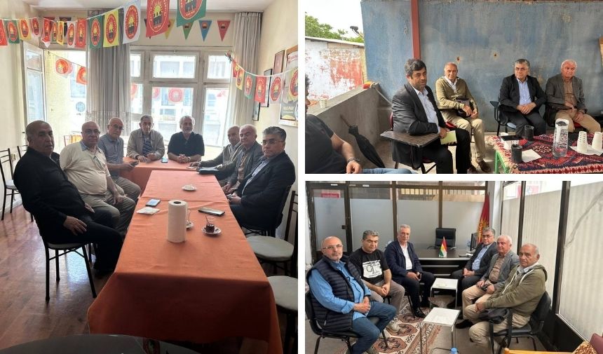Serokê PWKyê Li Îzmîrê Seredana PSK, HAK-PAR û KED-DERê Kir