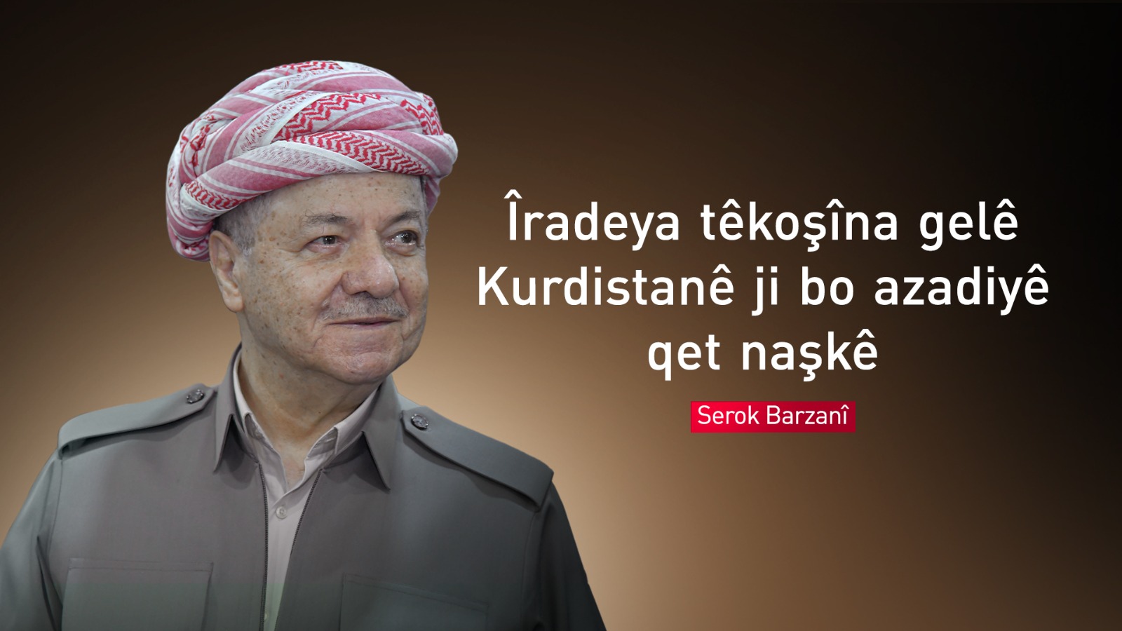 Serok Barzanî di salvegera 49ê ya Şoreşa Gulanê de peyamekê parve kir